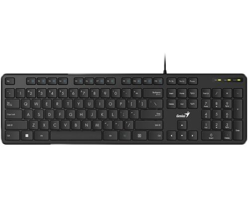 GENIUS SLIMSTAR M200 USB US CRNA TASTATURA