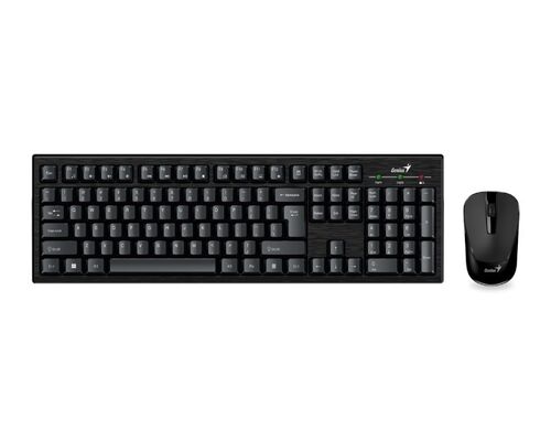 GENIUS SMART KM-8101 WIRELESS USB US CRNA TASTATURA + MIŠ