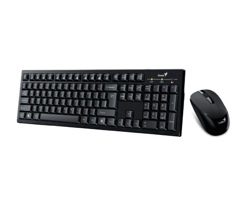 GENIUS SMART KM-8101 WIRELESS USB US CRNA TASTATURA + MIŠ