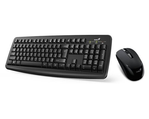 GENIUS SMART KM-8100 WIRELESS USB US CRNA TASTATURA + MIŠ