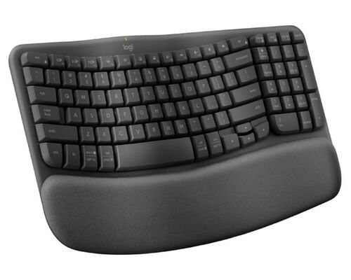 LOGITECH WAVE KEYS US CRNA TASTATURA