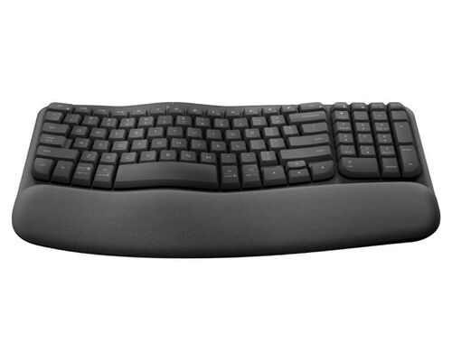 LOGITECH WAVE KEYS US CRNA TASTATURA