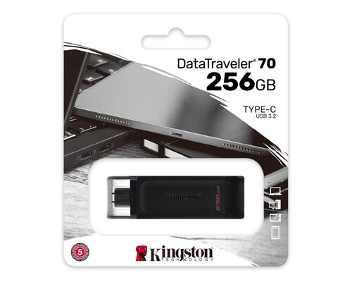 KINGSTON 256GB DATATRAVELER USB-C FLASH DT70/256GB