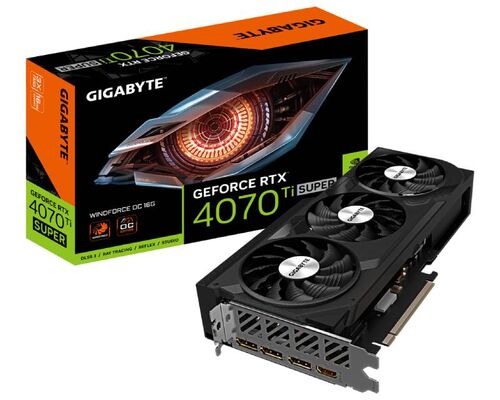 GIGABYTE NVIDIA GEFORCE RTX 4070 TI SUPER 16GB 256BIT GV-N407TSWF3OC-16GD GRAFIČKA KARTA