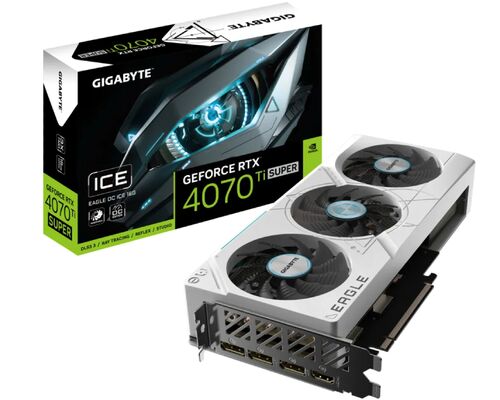 GIGABYTE NVIDIA GEFORCE RTX 4070 TI SUPER 16GB 256BIT GV-N407TSEAGLEOCICE-16GD GRAFIČKA KARTA