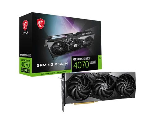 VGA MSI RTX 4070 SUPER 12G GAMING X SLIM