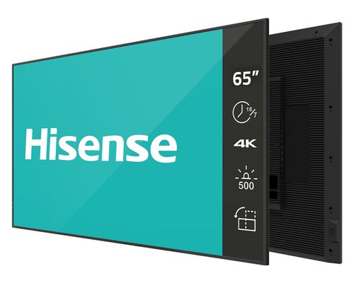 HISENSE 65 INČA 65GM50D 4K UHD 500 NITA DIGITAL SIGNAGE DISPLAY - 18/7 OPERATION