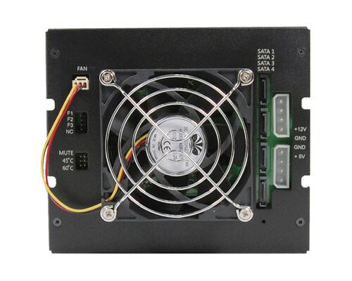 CHIEFTEC CMR-3141SAS 4 X 3.5" ILI 4 X 2.5" SATA CRNA FIOKA ZA HARD DISK