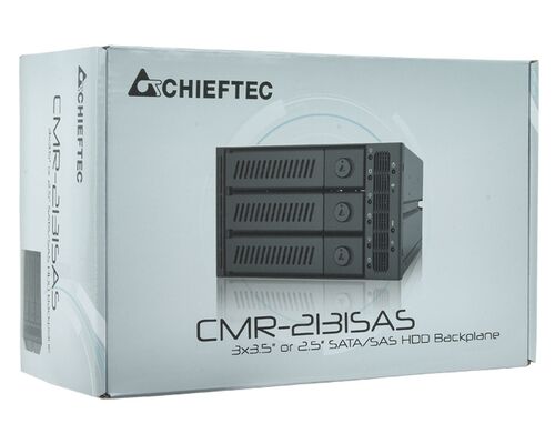 CHIEFTEC CMR-3141SAS 4 X 3.5" ILI 4 X 2.5" SATA CRNA FIOKA ZA HARD DISK