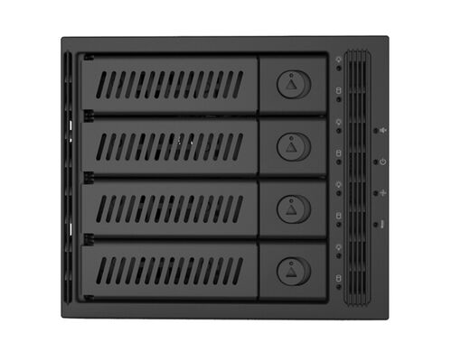 CHIEFTEC CMR-3141SAS 4 X 3.5" ILI 4 X 2.5" SATA CRNA FIOKA ZA HARD DISK