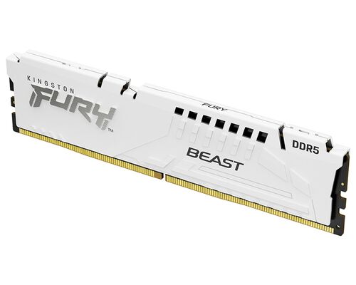 KINGSTON DIMM DDR5 16GB 6000MT/S KF560C36BWE-16 FURY BEAST WHITE EXPO