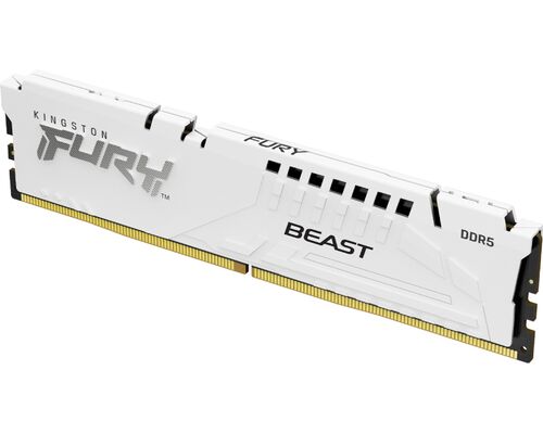 KINGSTON DIMM DDR5 16GB 5600MT/S KF556C40BW-16 FURY BEAST WHITE XMP