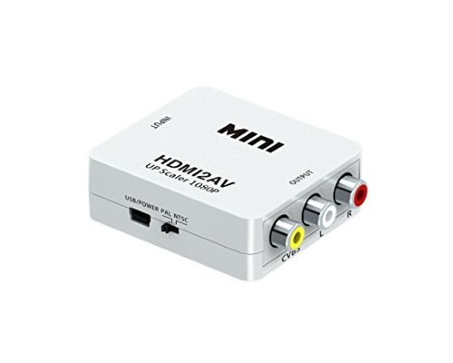 E-GREEN ADAPTER HDMI - AV RCA 1080P