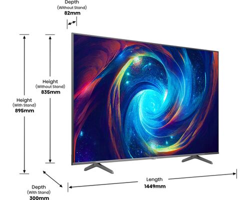 HISENSE 65 INČA 65E7KQ PRO QLED 4K UHD SMART TV