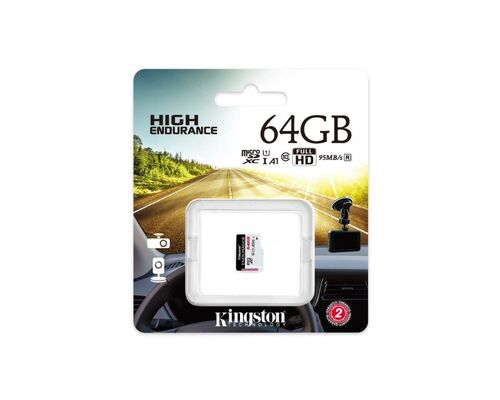 KINGSTON MEMORIJSKA KARTICA UHS-I MICROSDXC 64GB C10 A1 ENDURANCE SDCE/64GB