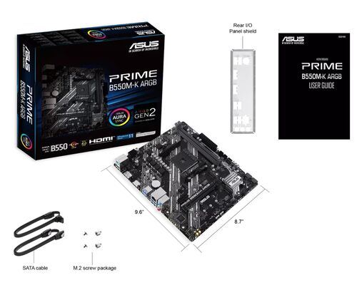 ASUS PRIME B550M-K ARGB MATIČNA PLOČA