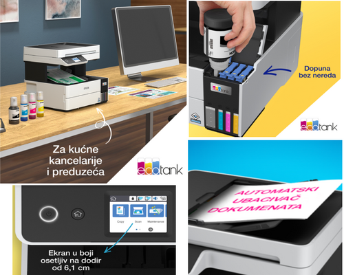 EPSON L6460 ECOTANK MULTIFUNKCIJSKI INKJET ŠTAMPAČ