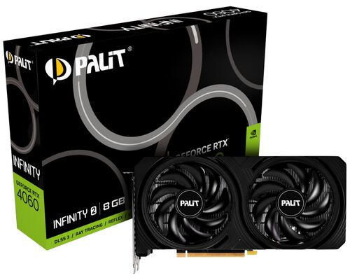 PALIT NVIDIA GEFORCE RTX 4060 8GB 128BIT RTX4060 INFINITY 2 GRAFIČKA KARTA