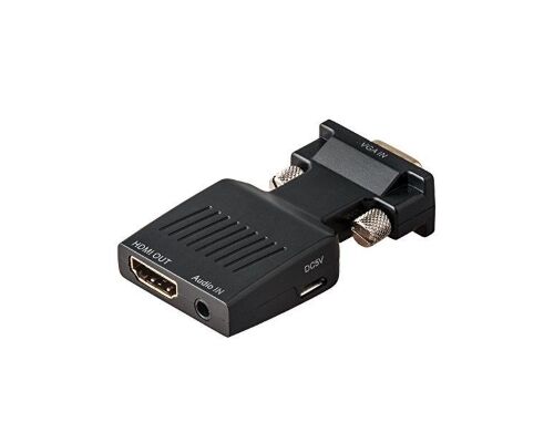 FAST ASIA ADAPTER-KONVERTOR VGA (M) - HDMI (Ž) PLUG IN