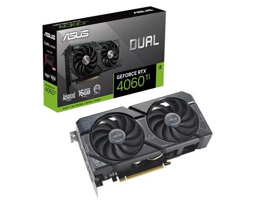 ASUS NVIDIA GEFORCE RTX 4060 TI 16GB 128BIT DUAL-RTX4060TI-A16G GRAFIČKA KARTA