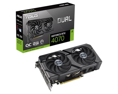 ASUS NVIDIA GEFORCE RTX 4070 12GB 192BIT DUAL-RTX4070-O12G-EVO GRAFIČKA KARTA