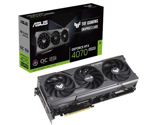 ASUS NVIDIA GEFORCE RTX 4070 SUPER 12GB 192BIT TUF-RTX4070S-O12G-GAMING GRAFIČKA KARTA