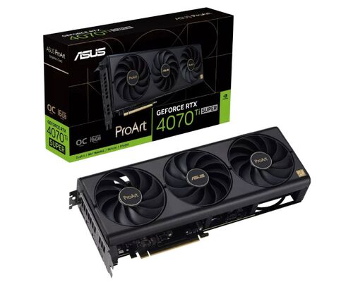 ASUS NVIDIA GEFORCE RTX 4070 TI SUPER 16GB 256BIT  PROART-RTX4070TIS-O16G GRAFIČKA KARTA