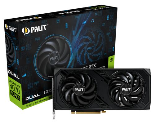 PALIT NVIDIA GEFORCE RTX 4070 SUPER 12GB 192BIT RTX 4070 SUPER DUAL GRAFIČKA KARTA