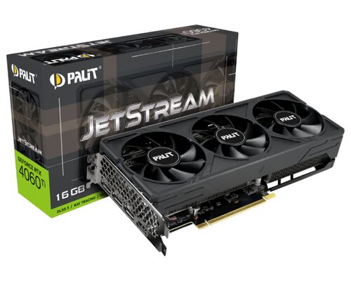 PALIT NVIDIA GEFORCE RTX 4060 TI 16GB 128BIT RTX4060TI JETSTREAM GRAFIČKA KARTA