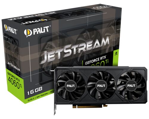 PALIT NVIDIA GEFORCE RTX 4060 TI 16GB 128BIT RTX4060TI JETSTREAM GRAFIČKA KARTA