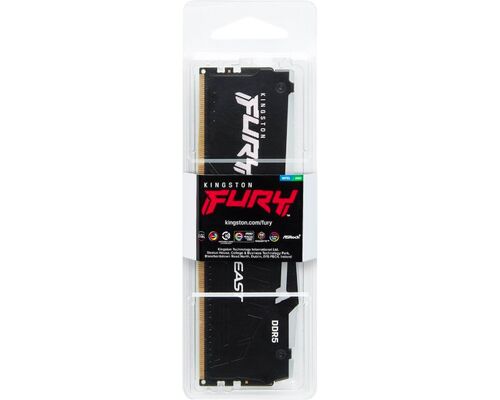 KINGSTON DIMM DDR5 32GB (2X16GB KIT) 5600MT/S KF556C36BBEAK2-32 FURY BEAST RGB EXPO