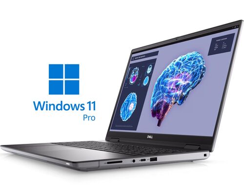 DELL PRECISION M7680 16 INCH FHD+ 500NITS I7-13850HX 32GB 1TB SSD RTX 2000 8GB BACKLIT FP SC WIN11PRO 3YR PROSUPPORT LAPTOP