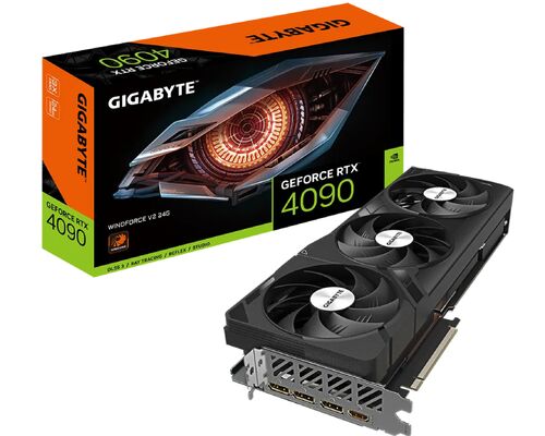 GIGABYTE NVIDIA GEFORCE RTX 4090 24GB 384BIT GV-N4090WF3V2-24GD GRAFIČKA KARTA