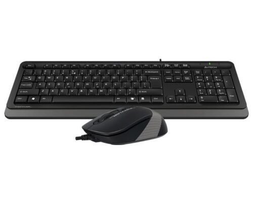 A4 TECH F1010 FSTYLER USB US SIVA TASTATURA + USB SIVI MIŠ