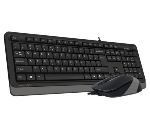 A4 TECH F1010 FSTYLER USB US SIVA TASTATURA + USB SIVI MIŠ