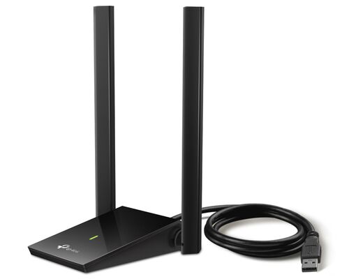 TP-LINK ARCHER T4U PLUS AC1300 DUAL ANTENNAS HIGH-GAIN WIRELESS USB ADAPTER