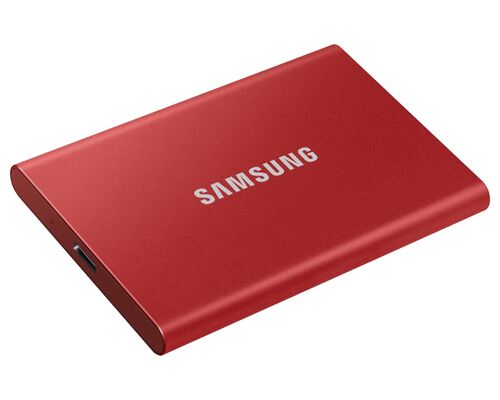 SAMSUNG PORTABLE T7 2TB CRVENI EKSTERNI SSD MU-PC2T0R