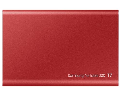 SAMSUNG PORTABLE T7 2TB CRVENI EKSTERNI SSD MU-PC2T0R