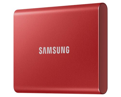 SAMSUNG PORTABLE T7 2TB CRVENI EKSTERNI SSD MU-PC2T0R