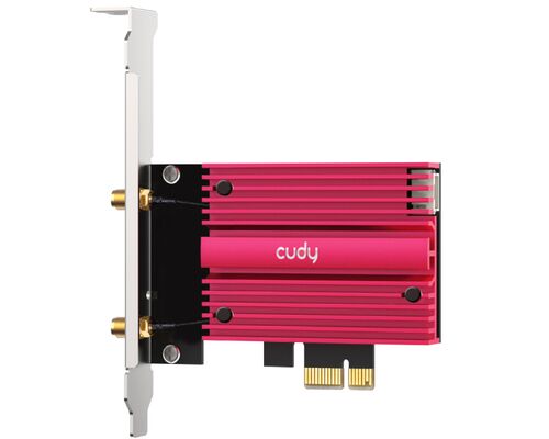 CUDY WE4000 AX5400 WI-FI 6/6E BLUETOOTH 5.2 PCIE ADAPTER MREŽNA KARTA