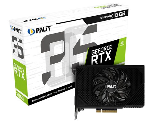 PALIT NVIDIA GEFORCE RTX 3050 8GB 128BIT RTX3050 STORMX GRAFIČKA KARTA