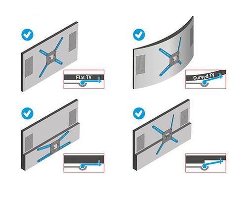 BARKAN BM443XL LCD TV ZGLOBNI ZIDNI NOSAČ OD 13 DO 86 INČA