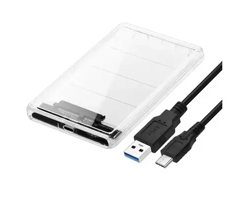 HDD RACK 2.5 SATA USB TIP C 3.0 LINKOM TRANSPARENTNI