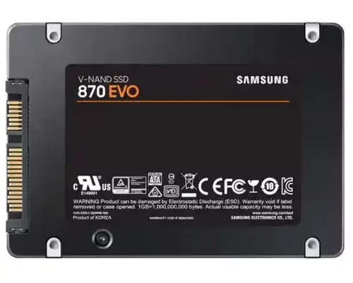 SSD 2.5 SATA III 500GB SAMSUNG 870 EVO MZ-77E500B/EU