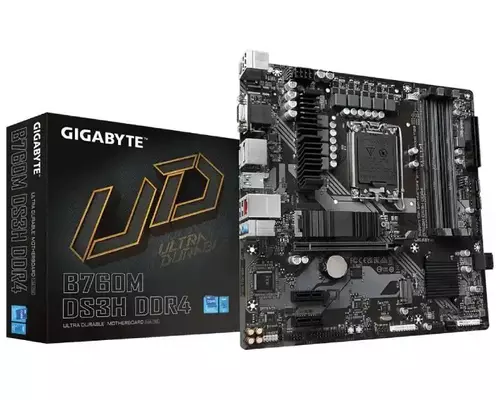 MATIČNA PLOČA 1700 GIGABYTE B760M DS3H DDR4  VGA/HDMI/DP