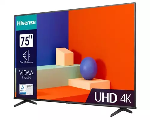 SMART LED TV 75 HISENSE 75A6K 3840X2160/UHD/4K/DVB-T2/S/C