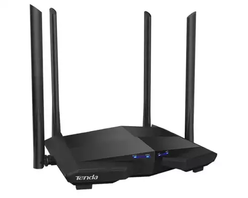 WIRELESS ROUTER TENDA AC10 AC1200/2.4&5GHZ/4X6DBI/1WAN/3LAN/REPEATER/AP