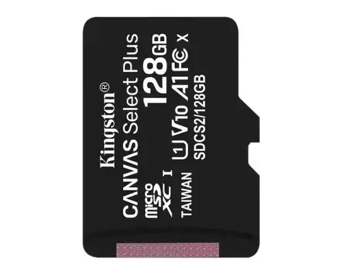 MICRO SD CARD 128GB KINGSTON + ADAPTER CLASS 10 SDCS2/128GB