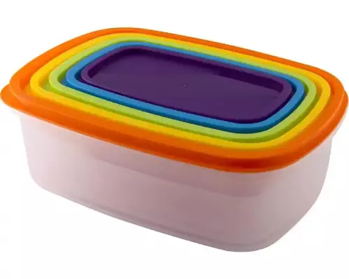 SET PLASTIČNIH POSUDA LAMART  RAINBOW