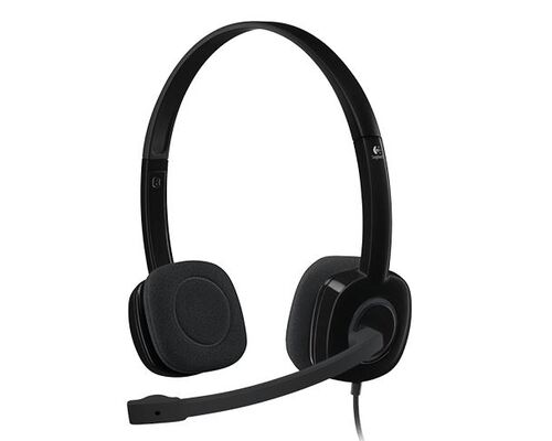 LOGITECH H151 STEREO HEADSET SINGLE 3.5MM JACK